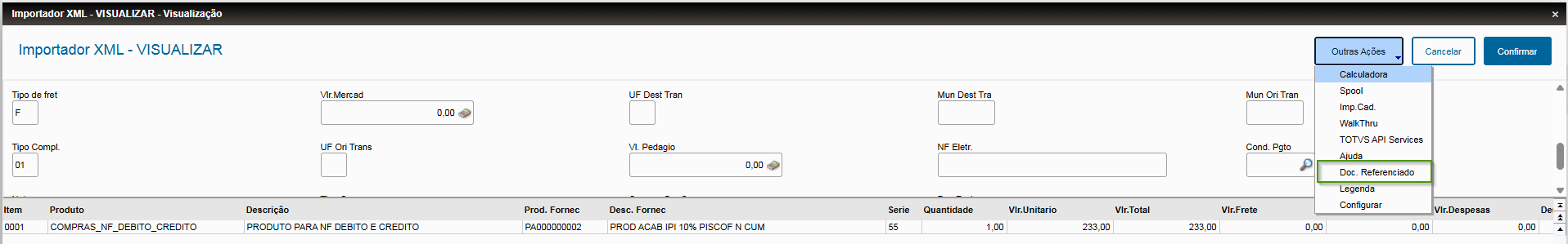 Linha Microsiga Protheus > IX21 - Reforma tributária Importação da nota de Crédito/Debito > image-2025-11-19_10-45-56.png