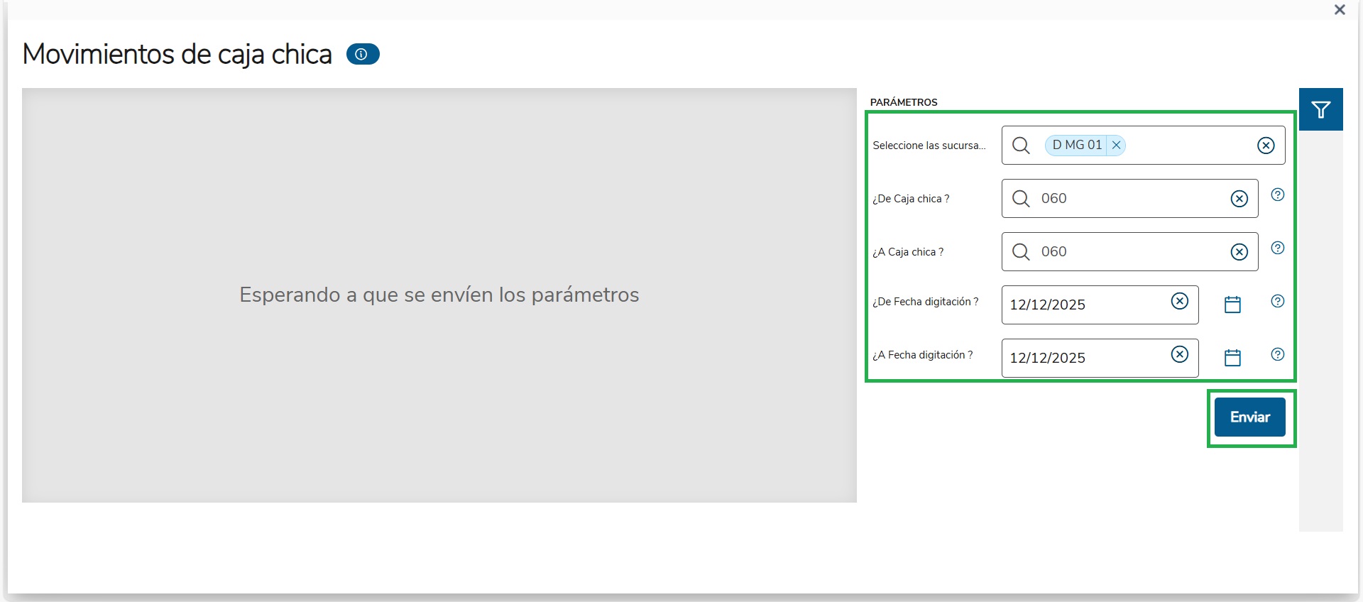 Linha Microsiga Protheus > 25157781 DMICAS-1041 DT Smart View - Movimientos de Caja Chica - Reposición revertida” (EU_TIPO=12) como deducción del saldo (valor negativo) BOL > image-2025-12-16_7-39-9.png