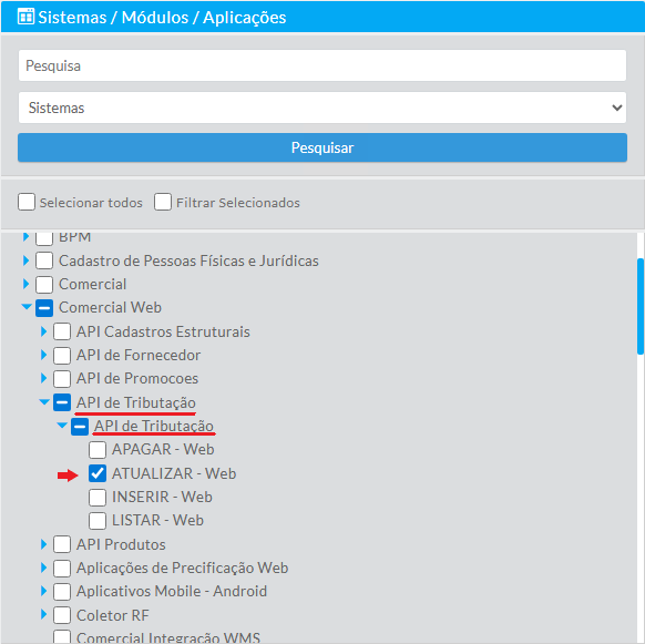 Home TOTVS Varejo Supermercados > Atualizar CGOCFOP - PATCH > apiTributacaoAtualizar.png