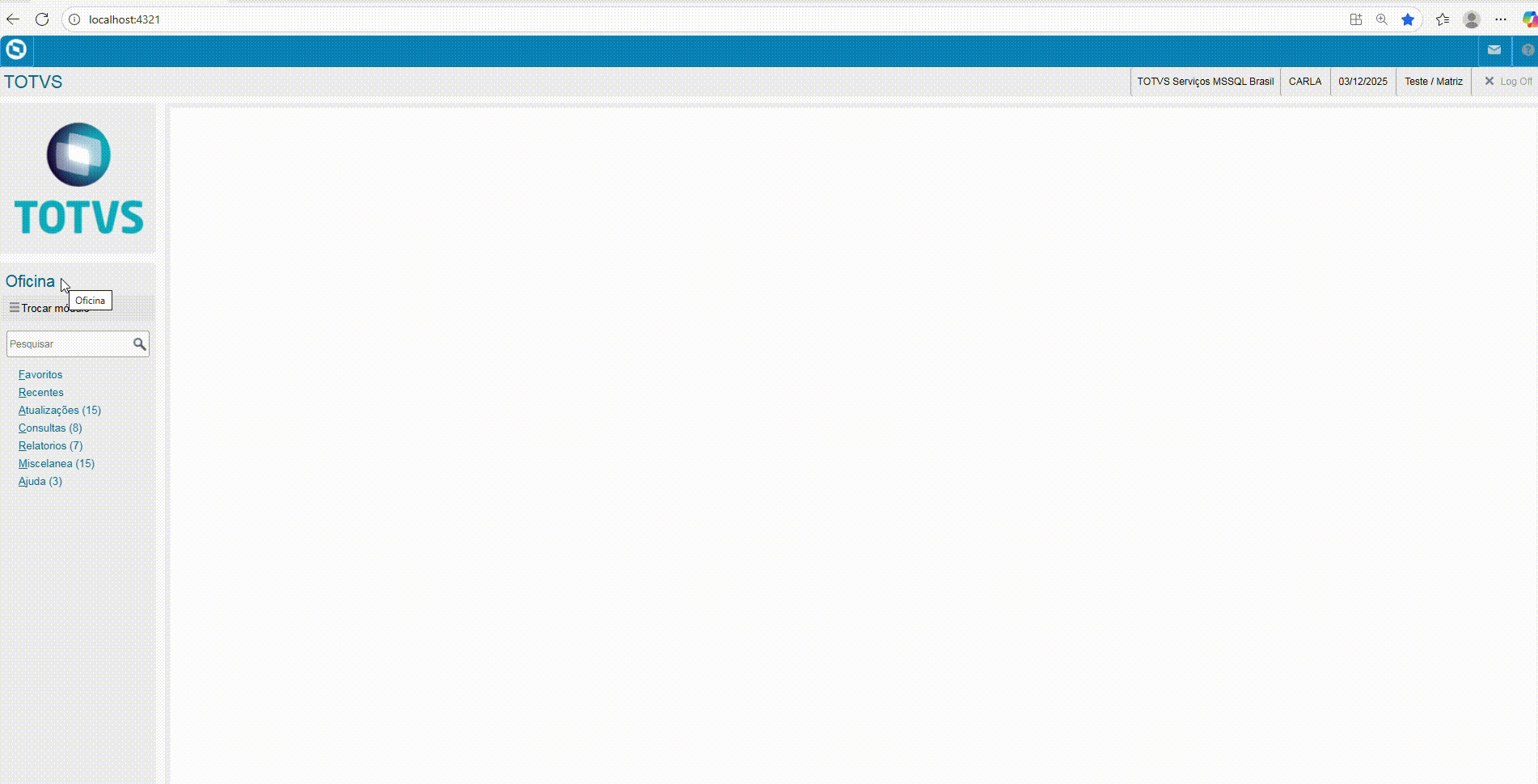 Linha Microsiga Protheus > Contratos Scania PRO ARMS (OFIA600) > Importação Glass - Nenhuma Ação.gif