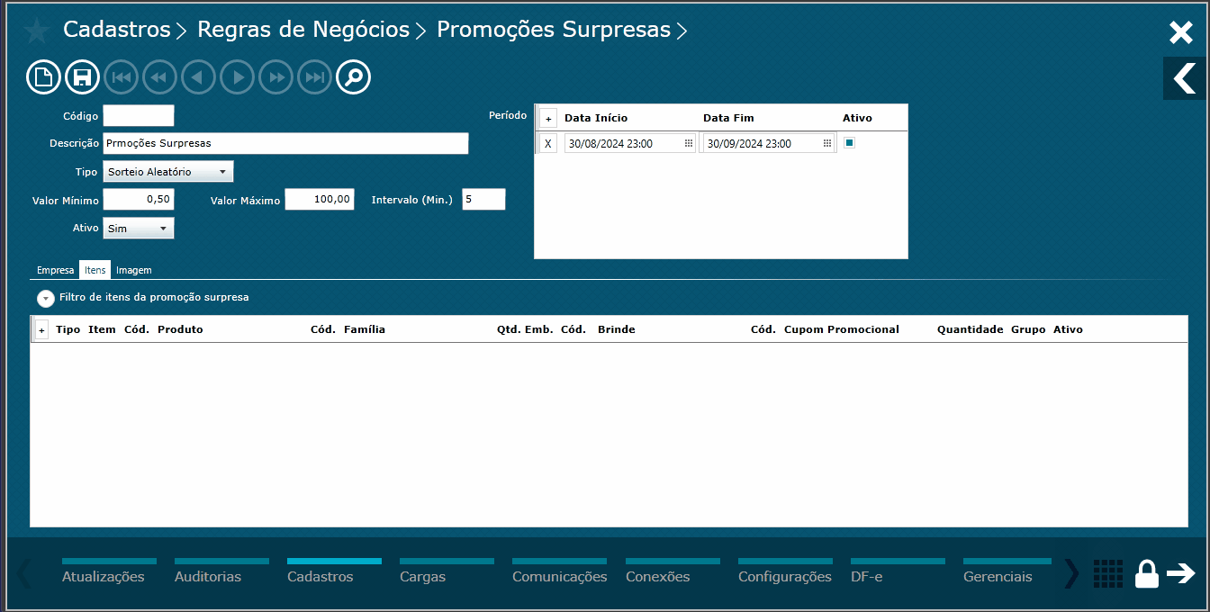 Imagem 7 - Adicionar Brinde