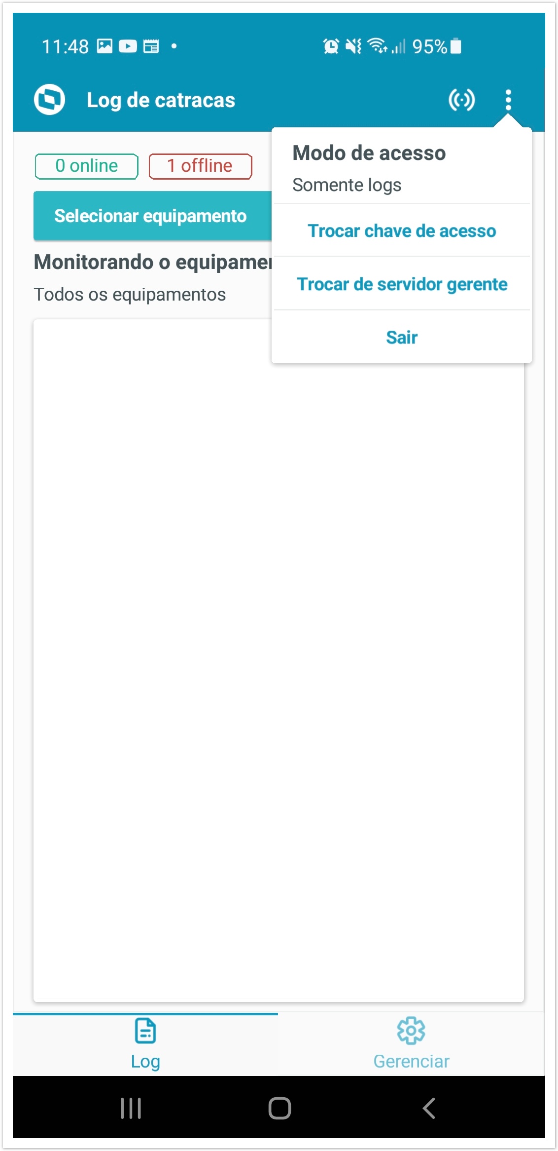 TOTVS Logística Recintos Aduaneiros > Serviço de Integração | Controle de equipamentos de controle de acesso Henry PrimmeSF e Argos > Screenshot_20210312-114819.jpg