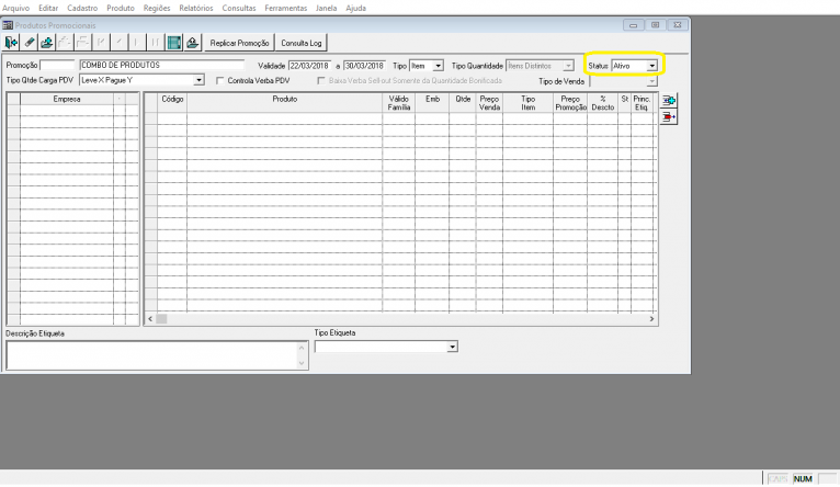 TOTVS Varejo Supermercados PDV > Combo por itens distintos > status-768x456.png