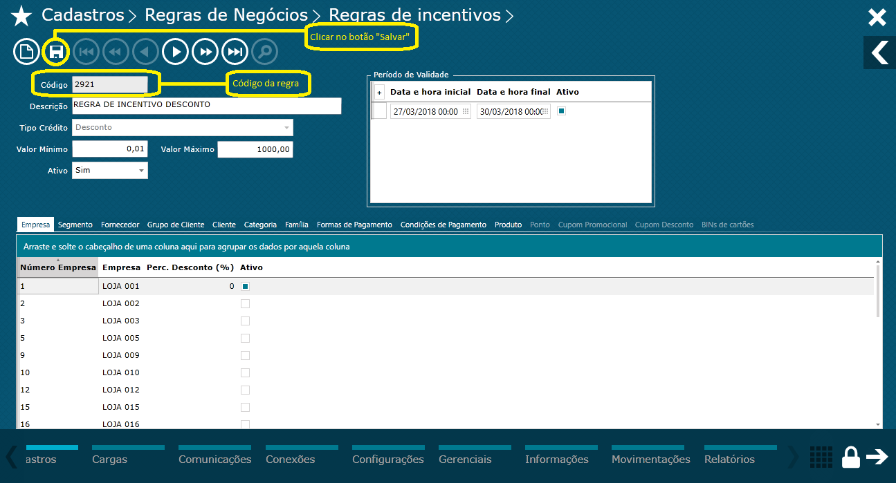 TOTVS Varejo Supermercados PDV > Regra de incentivo - por produto e cliente > Salvar.png