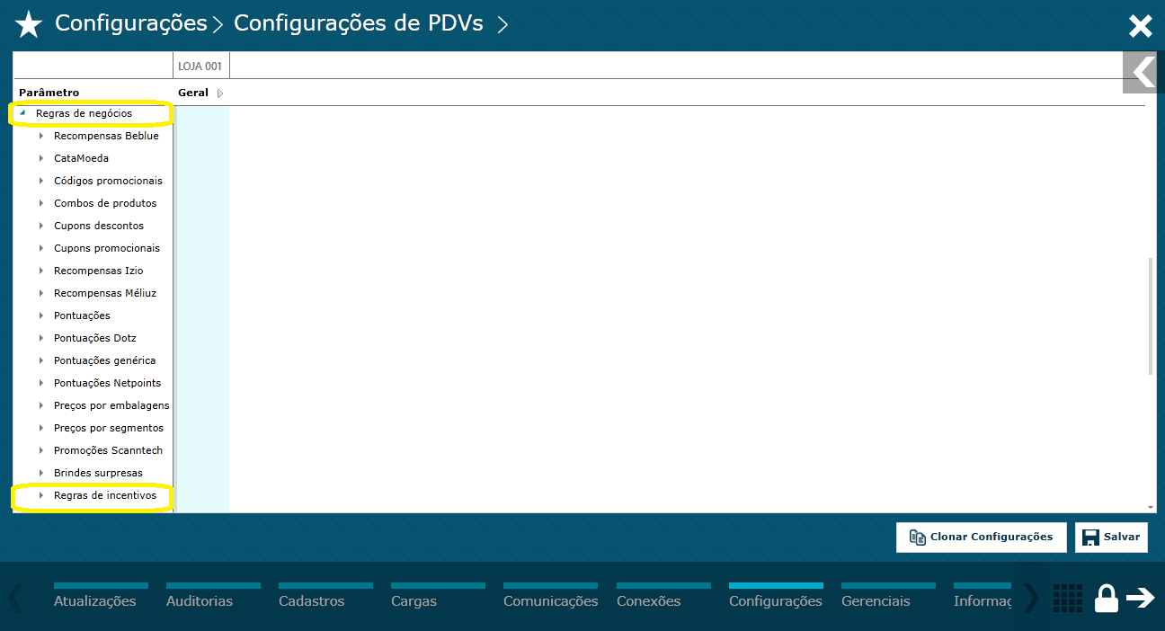 TOTVS Varejo Supermercados PDV > Regra de incentivo - cupom promocional por produto > Parametros-7.png