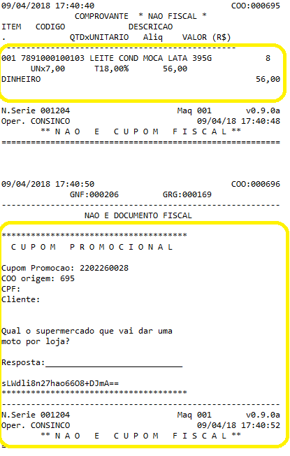 TOTVS Varejo Supermercados PDV > Regra de incentivo - cupom promocional por produto > Venda-2-3.png