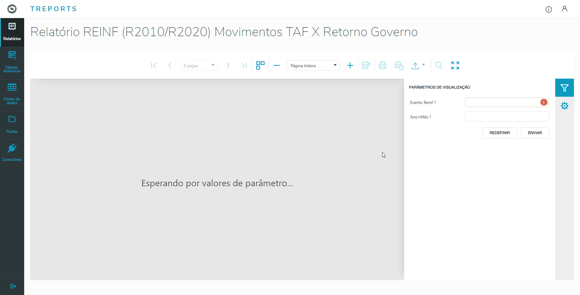 Linha Microsiga Protheus > Relatório REINF (R2050) Movimentos TAF X Retorno Governo (DSERFJUP-44) > chrome_F8Xdks9iRp.gif