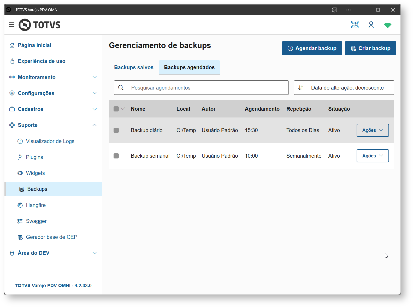 TOTVS Varejo PDV Omni > DT DVARLIVEPDV-35610 - PDV Central - Agendador de backup > Screenshot_250711_153045.png
