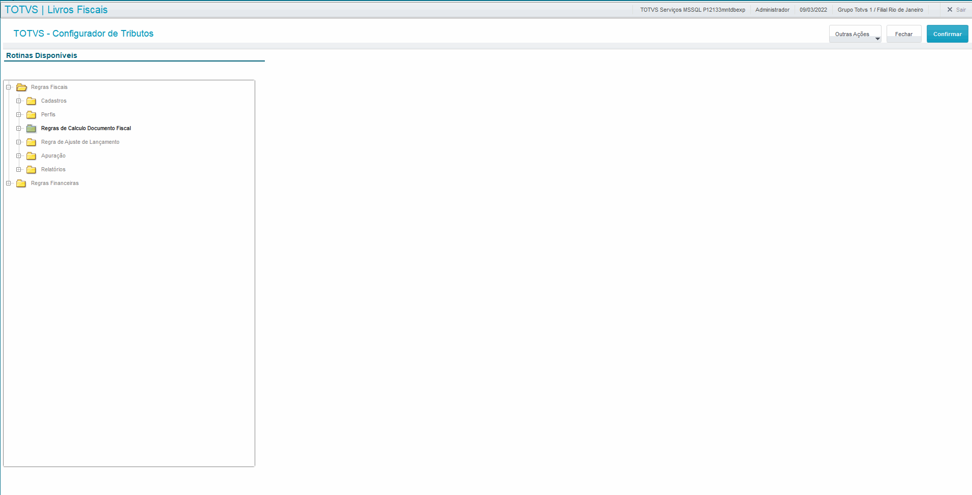 Linha Microsiga Protheus > TIT - Totvs Inteligência Tributária. > Regra de Escrituração.gif