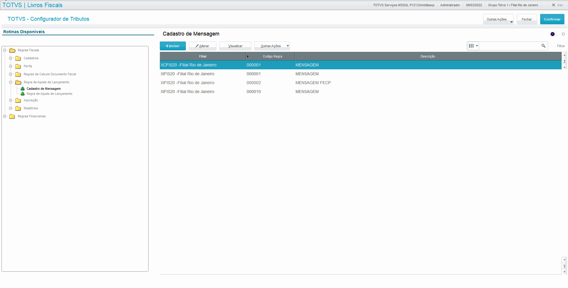 Linha Microsiga Protheus > TIT - Totvs Inteligência Tributária. > Regra de Mensagem.gif