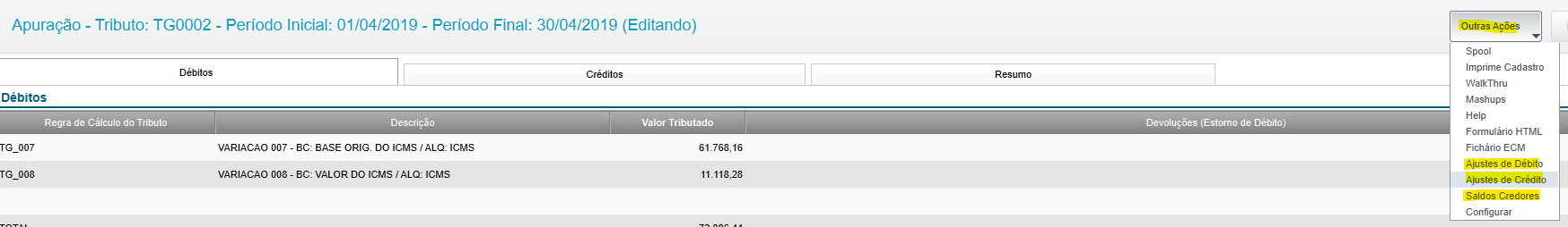 Linha Microsiga Protheus > TIT - Totvs Inteligência Tributária. > ajustes.png