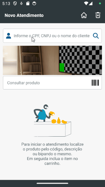 TOTVS Varejo PDV Omni > DT DVARLIVEPDV-43883 Layout para seleção de vendedor - Mobile - Venda Assistida > image-2025-4-29_10-45-50.png