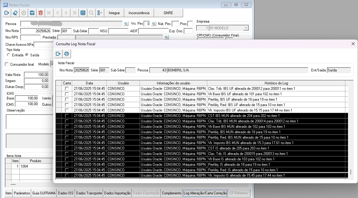 TOTVS Varejo Supermercados (Linha Consinco) > DT Inclusão dos novos impostos nos LOGs de Notas Fiscais > log 2.png