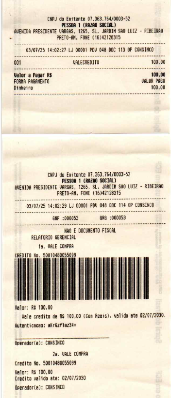 TOTVS Varejo Supermercados PDV > Imprimir código de barras em operações de vale crédito > image-2025-7-4_9-31-20.png