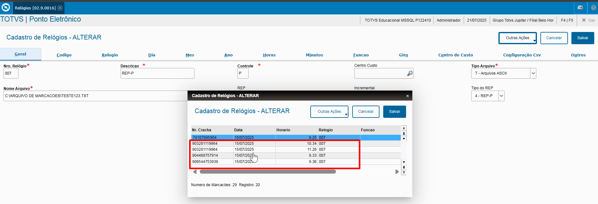 Linha Microsiga Protheus > CONTEÚDO INTERNO TOTVS - 12.1.2410 - 24138142- Leitura não valida arquivo AFD quando a linha da marcação posição 35 à 46 está com conteúdo 9+CPF REP- Port 671 > image-2025-7-21_17-48-31.png
