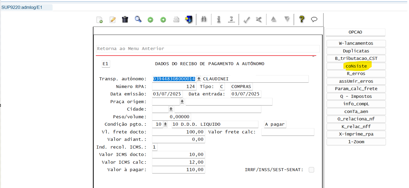 Linha Logix > DBACKRTLGX-1186 DT SUP9220 - Frete Autônomo - cálculo dos tributos através do configurador fiscal > image-2025-7-24_10-11-49.png