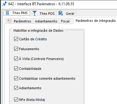 TOTVS Hospitalidade > Interface BT (PMS/POS)- Integrador > Interfacebt_NFeConfiguracao.png