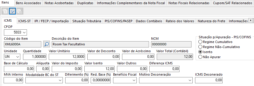 TOTVS Hospitalidade > Interface BT (PMS/POS)- Integrador > Nota_ICMS_ITEM2.png