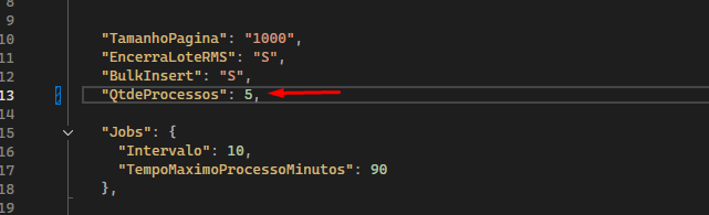 TOTVS Varejo Supermercados PDV > DT - Criar possibilidade de parametrizar quantidade de processos. > image-2025-9-10_16-22-13.png